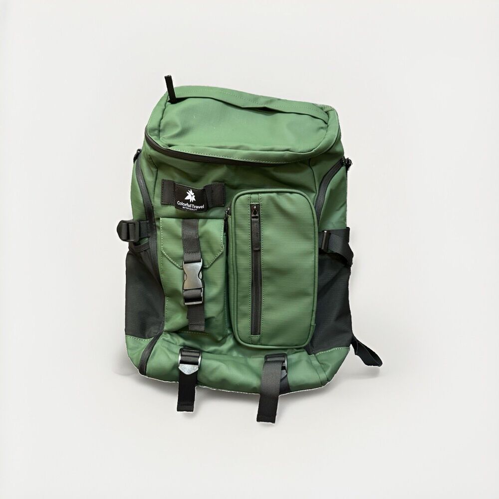 Kalesi Gym Duffle Bag Backpack 4-Way Convertible Forest Green Unused